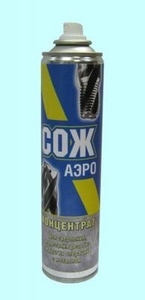 Смазочно-охлаждающая жидкость "СОЖ АЭРО" (аэрозоль) концентрат 250г (cnic62542)