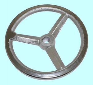 Маховик 250х25х50х8мм (DxdxHxb) с  3-мя спицами, чугун "TLX" (cnic65916)
