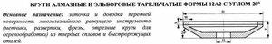 Эльборовый круг 12А2-20град.(тарельчатый) 125х10х2х16х32 ЛКВ40 100/80 100% В2-01 32,0 карат (cnic66429)