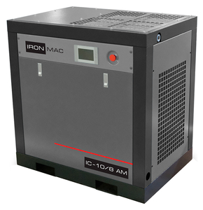 Винтовой компрессор ironmac ic 10/10 am