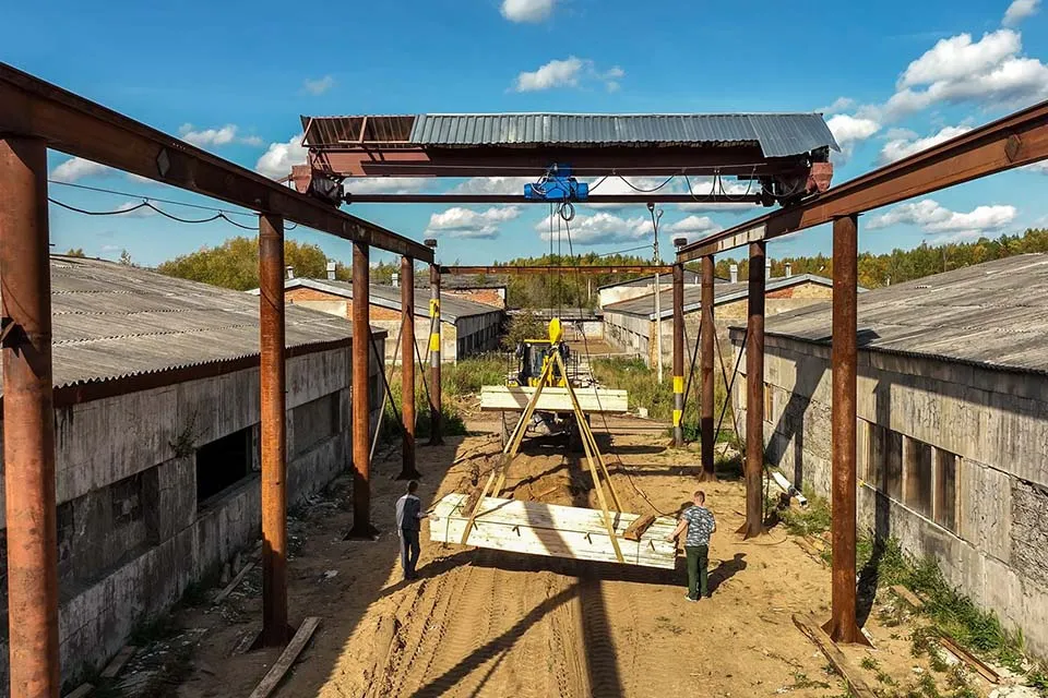 Линия производства паллетной доски Cronver 340-P