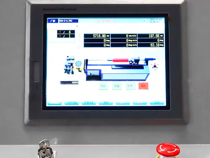 Автоматический трубогибочный станок с ЧПУ DW130CNC