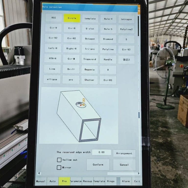 Обрабатывающий центр WSZ2-CNC-3000 с ЧПУ для алюминиевого профиля