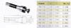 Оправка с хв-ком R8 (7/16"- 20UNF) / d27-L161 комбинир-ая для нас. цил. и торц. фрез с прод-ой и попер-ой шпонкой "CNIC" (cnic52408)