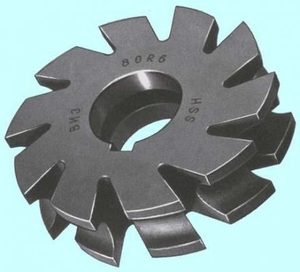 Фреза Вогнутая  80х 6х27 R6,0 Р6М5 Z=10  тип2 (cnic10563)