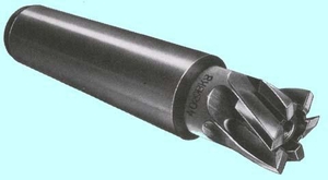 Фреза Концевая d50,0х 20х190 к/х ВК8 с винтовой пластиной  Z=6 КМ5 (cnic28619)