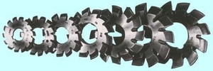 Фреза m 3,75 (комплект из 8шт) 80x27мм 9ХС 20 град, Z=12 (cnic33324)