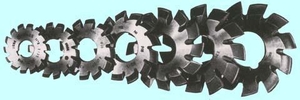 Фреза m 3,0 №2 80х27х11,0 Р6М5 20 град ,Z=12 (cnic59270)