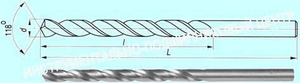 Сверло d 18,25х158х241  ц/х Р6АМ5  удлиненное ГОСТ 886-77 "TLX" (cnic66755)