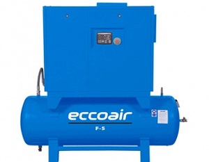 Маслонаполненный винтовой компрессор Eccoair F5 - 7.5 Compact