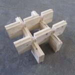 Чашкорезный станок для минибруса (двойного бруса) "Туборд 2.Пневмо"