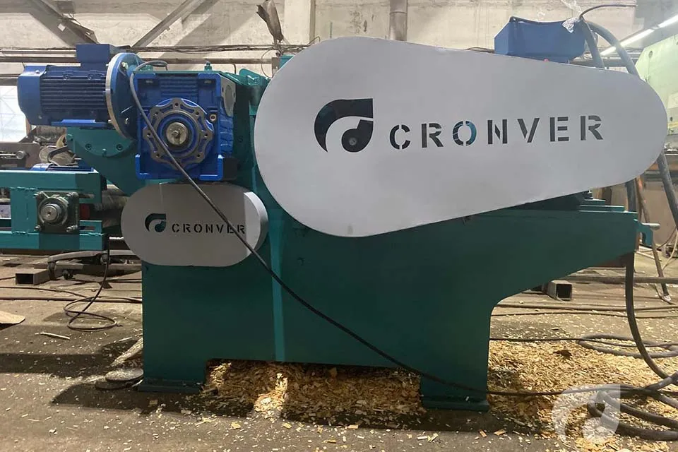 Барабанная рубительная машина Cronver BRM 132